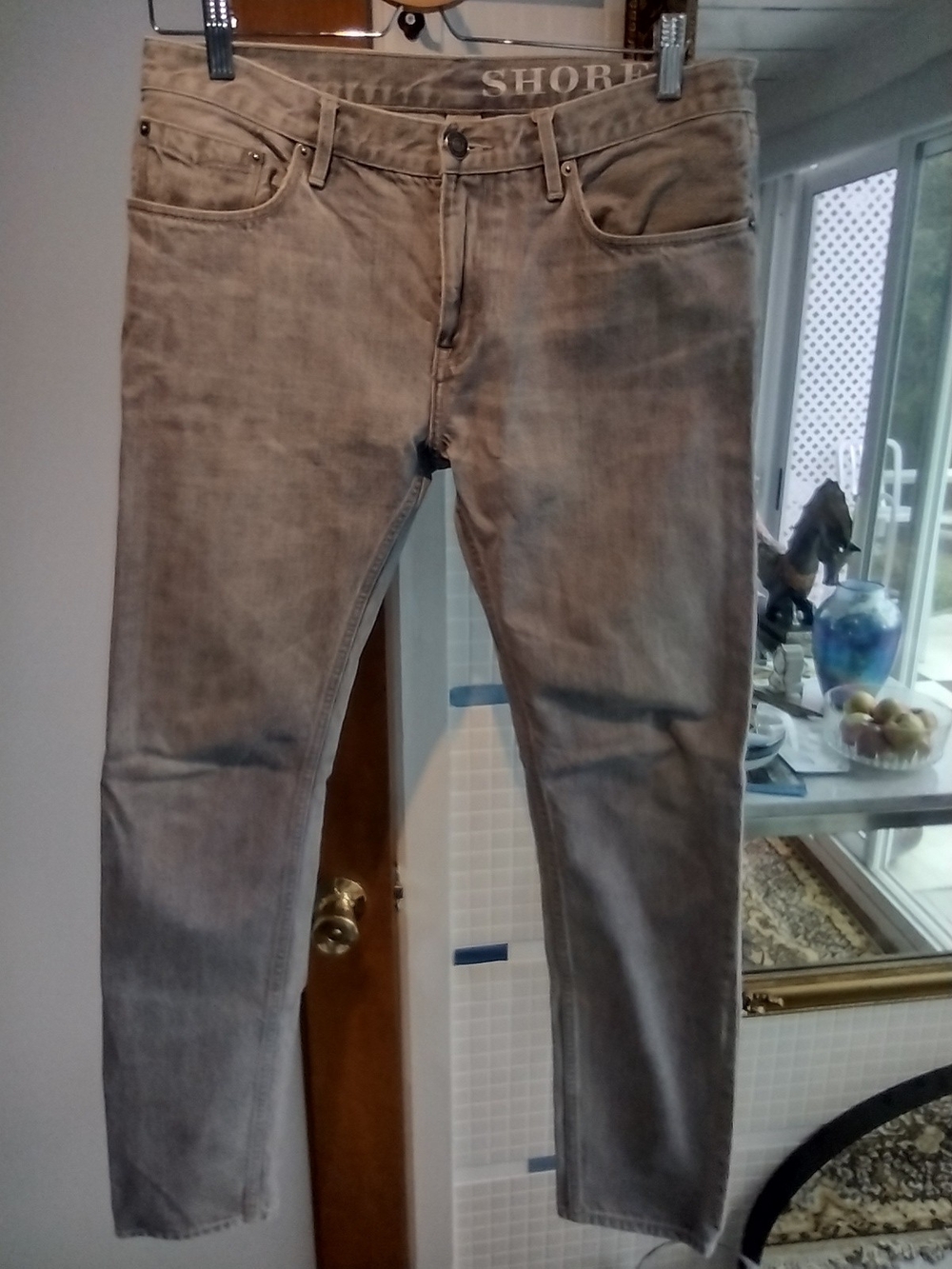 Grey Men's Slim Fit Jeans